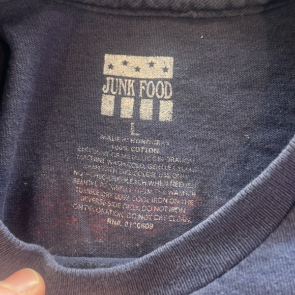 Chicago Bears Junk Food T Shirt Large - Picture 3 of 3